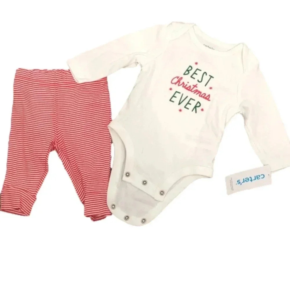 CARTER'S Best Christmas ever Baby outfit